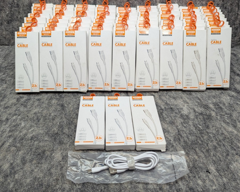 5 x USB Type C Data Cable 2.1A 3ft Fast Charging USB-A to USB-C Cord – SOMOSTE