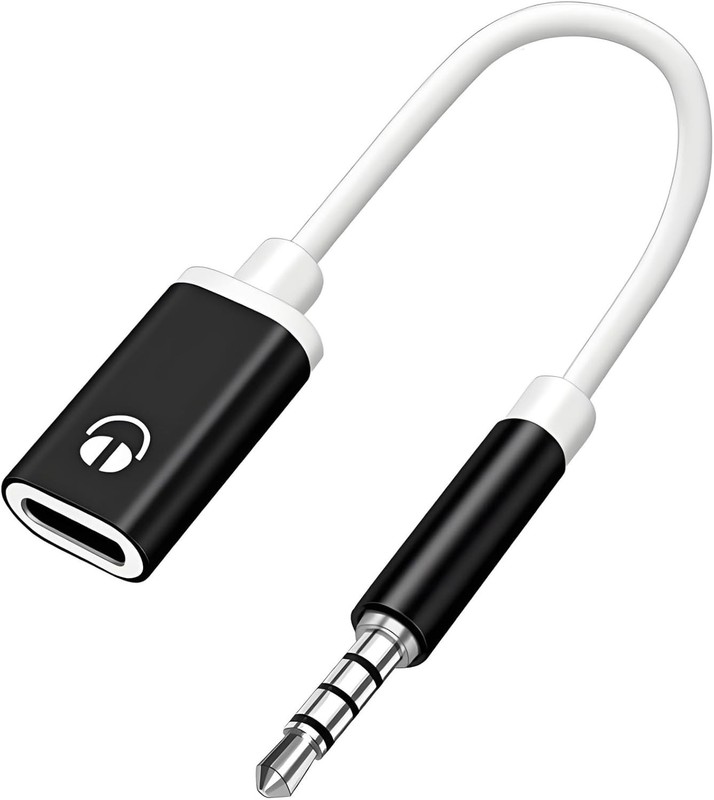 3.5mm Male to USB C Female Audio Adapter, Only Analog Audio Aux Jack Cable fo... gallery