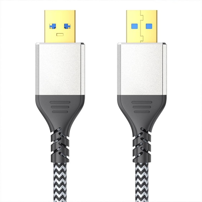 3 FT 1m USB 3.0 Male To Male Cable Power Charging Data Transfer Laptop TV