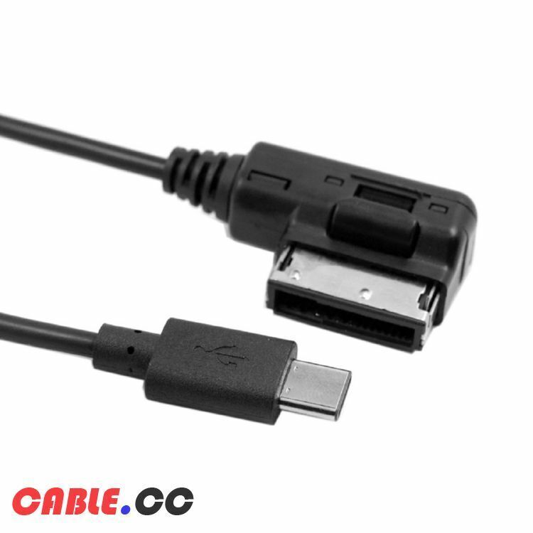 CY USB-C USB 3.1 Type C Media AMI MDI Charge Cord For Car VW AUDI A4 A6 MMI