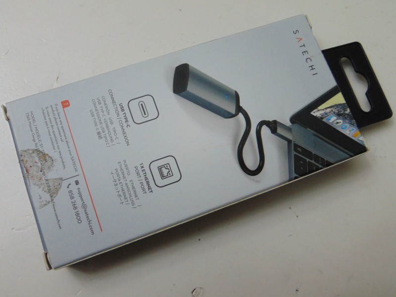 Satechi Mac Access USB-C to Ethernet Adapter in Original Retail Box -Works Great gallery