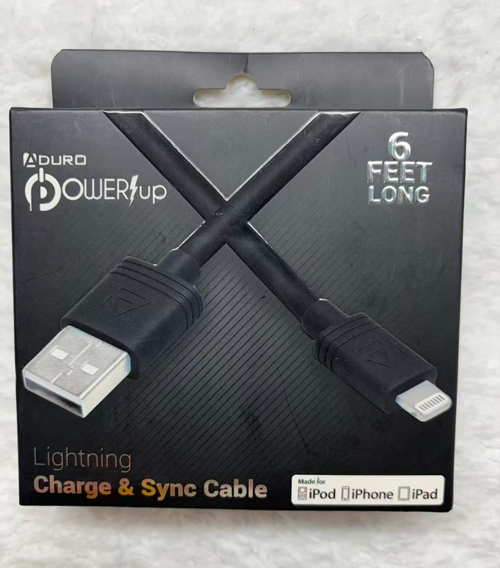 ADuro PowerUP Charge-Sync Cable – 6 FEET Long #1207C