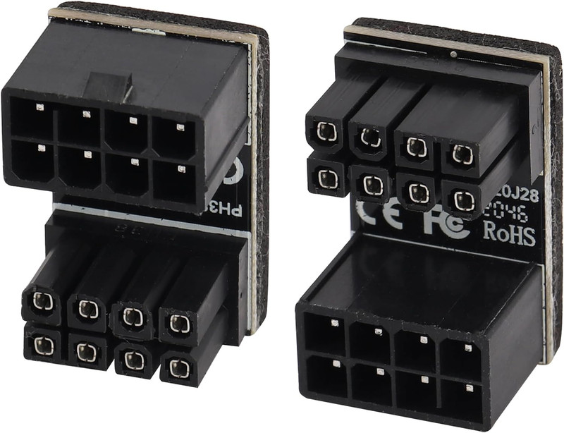 2 Pack down Right Angle USB 3.0 19-Pin Connector 90 Degree 19Pin/20Pin 3.0 USB F gallery