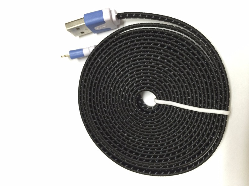10FT 1-12 Lot Rapid Braided Micro USB Charge Cable Fast Charging Extra Long Cord