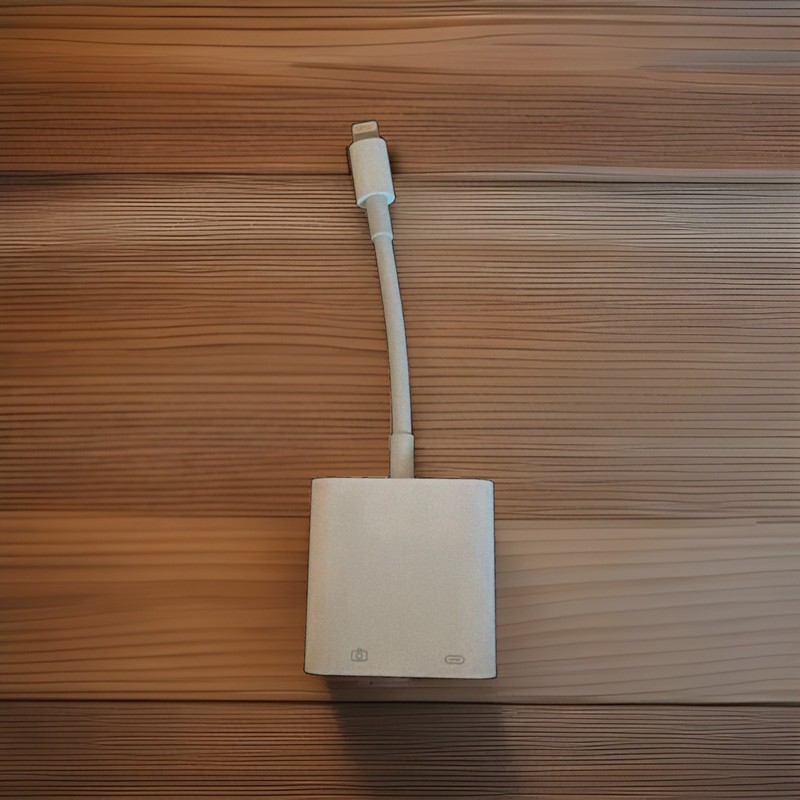 Apple Lightning Male to USB Female Adapter OTG and Charger Cable for iPhone