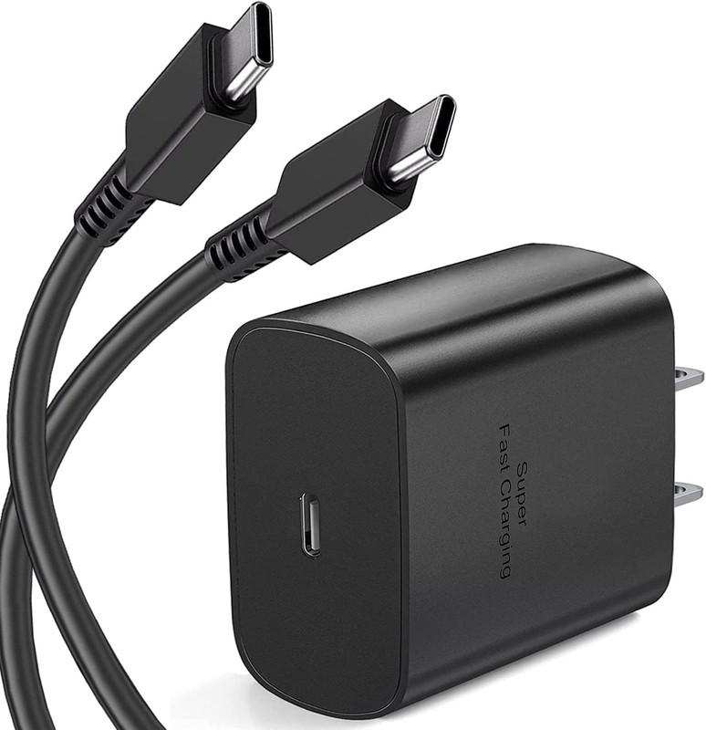 45W USB-C Super Fast Wall Charger or 6FT Type-C Cable for Samsung Galaxy S23 S22