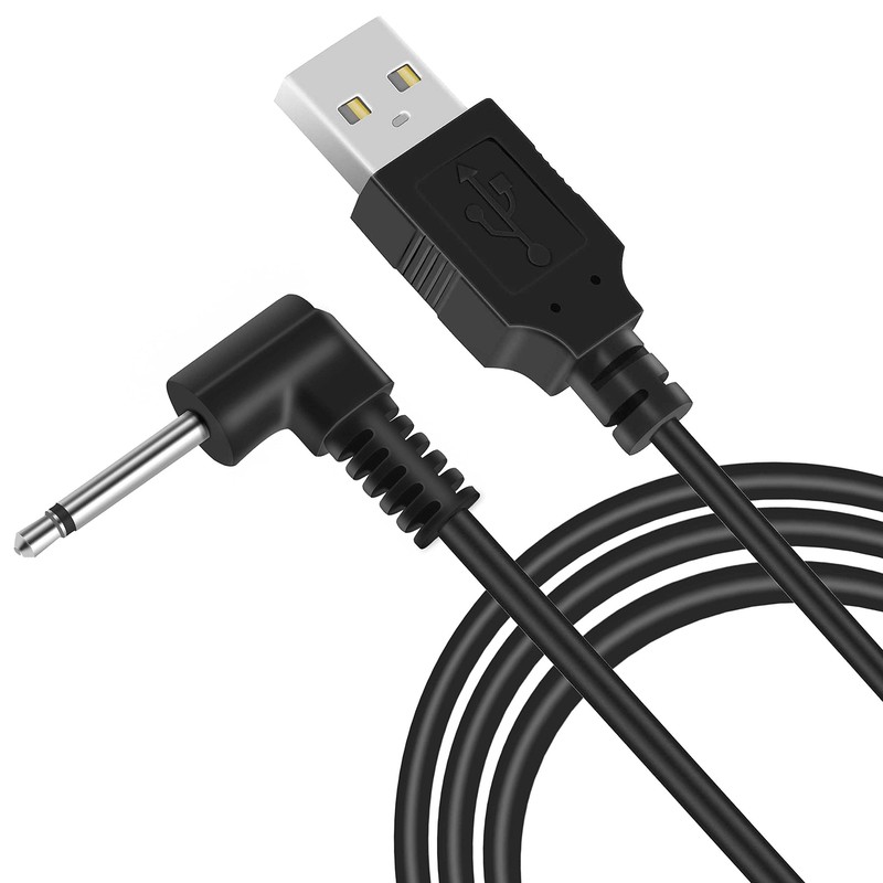 Bicmice 2.7Ft DC Charger Fast DC Charging Cable USB to DC 2.5mm Replacement C…