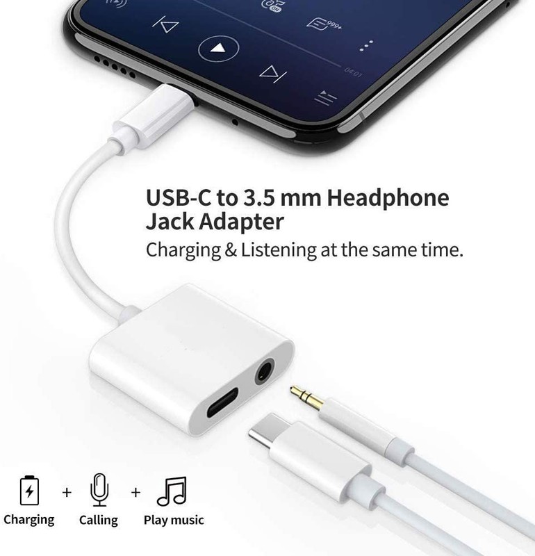 For Galaxy Z Flip7/FE - USB-C Headphone Adapter Earphone 3.5mm Jack Type-C gallery