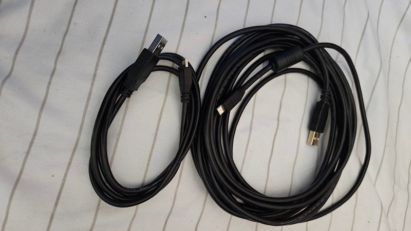 USB Cables Lot - USB2.0 A-B (10), USB3.0 A-B, (2), USB Mini (7), USB Micro (2) gallery