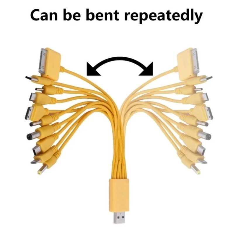 10-in-1 Multi-Function USB Charging Cable Universal Multi-Head Phone Charger gallery