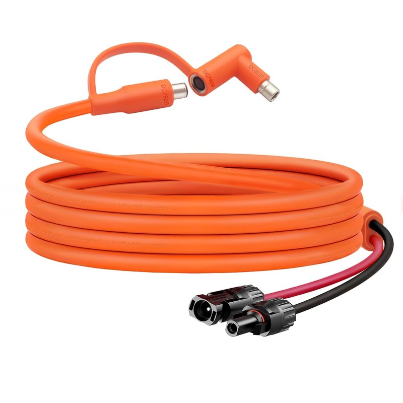 10FT MC4 to 8mm Adapter Cable | Universal Solar Panel Connector for Portable Pow gallery