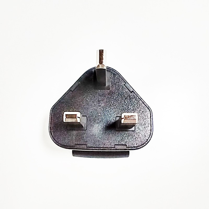 OEM BlackBerry UK Adapter Prong (Black) – ASY-03746-001