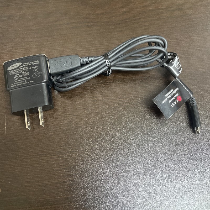 Samsung U9 ECC1DU2BBE USB Sync/Charger Cable Cord RT1Z831KS E + ETA0U60JBE Adapt
