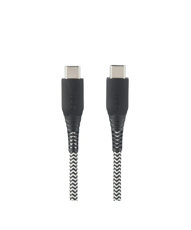 onn. Braided USB-C 6′ Cable