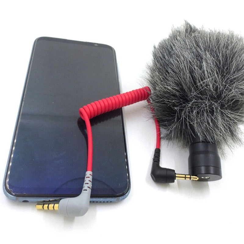 3.5mm Microphone TRS to TRRS Cable Cord for RODE Videomic Pro+/VideoMic GO C gallery