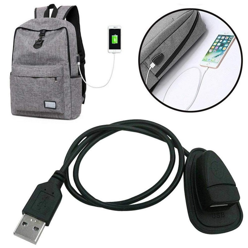 External USB2.0 Charging Interface Adapter Charging Cable Part for Backpack, ... gallery