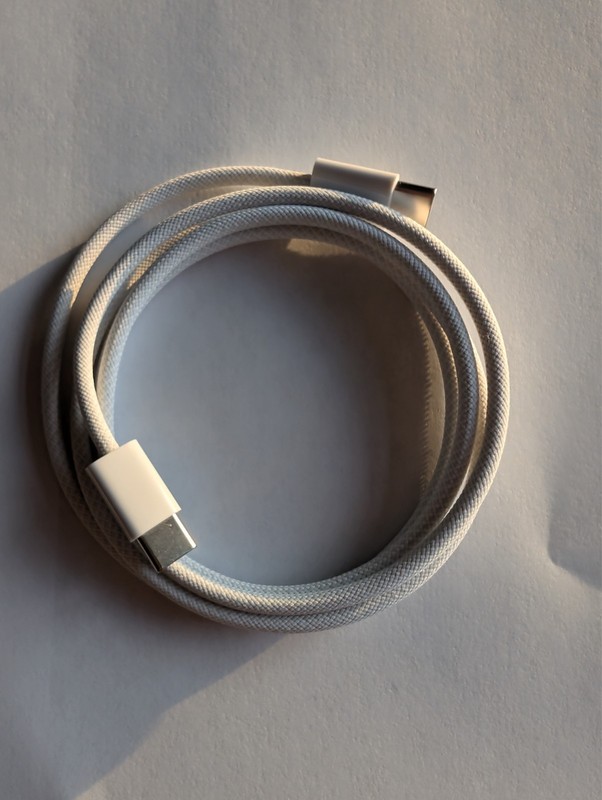 60W USB-C to USB-C Fast Charging Cable 1 m Nylon Braided