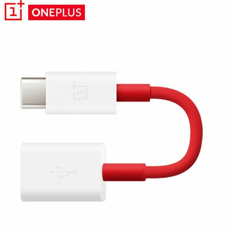 For Oneplus 5/5T 6/6T 3/3T 2 Type-C Converter Original 3.1 USB OTG Cable Adapter gallery