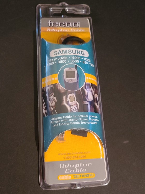Tecno Hands-Free Phone Cable TZ01104STC Samsung A400 N200 N300 8500 3500 850 350