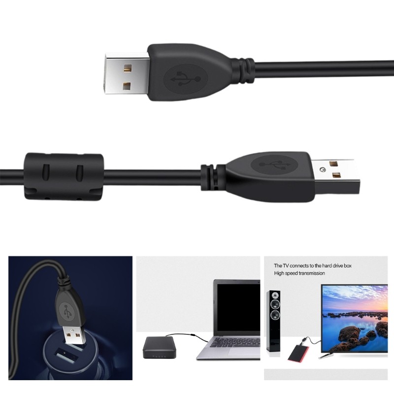 USB 2.0 Male to Male Extension Cable Supports 480Mbps Data Transfer and Charging gallery