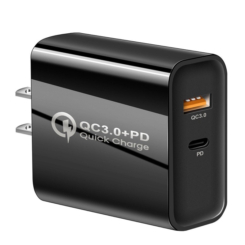US Fast Charger PD USB-C Wall Charger Power Adapter For iPhone Samsung Universal gallery
