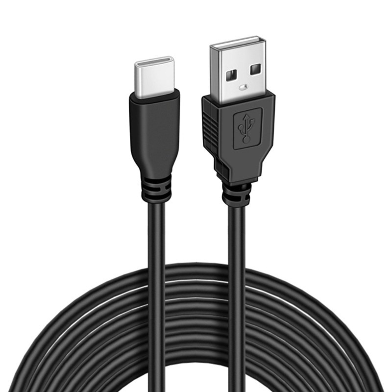 Extended Length 3.5M USB To Type C Charging Cable Angled/Straight For Dashcams gallery