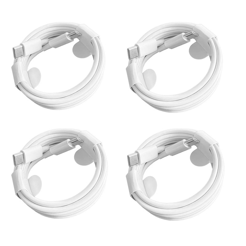 2 Pack / 4 Pack 6FT USB C to USB C Cable Fast Charging Type C Charger Cord