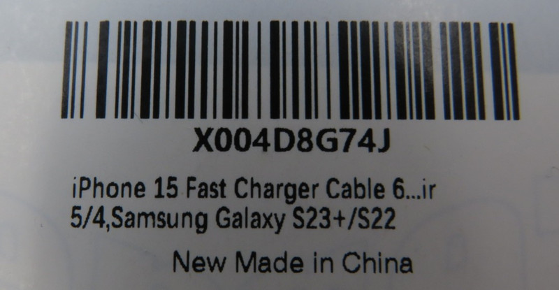 Cerdeti CA-15T-US iPhone Charger 6ft Type C to C Birck Box Power Adapter NEW gallery