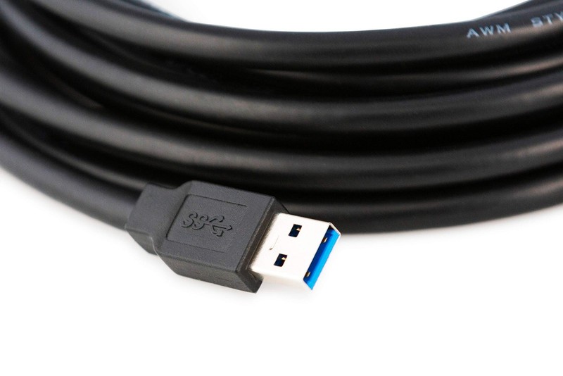 MutecPower 50 Feet Active USB Extension Cable 3.0 Male to Female with 2 Exten... gallery