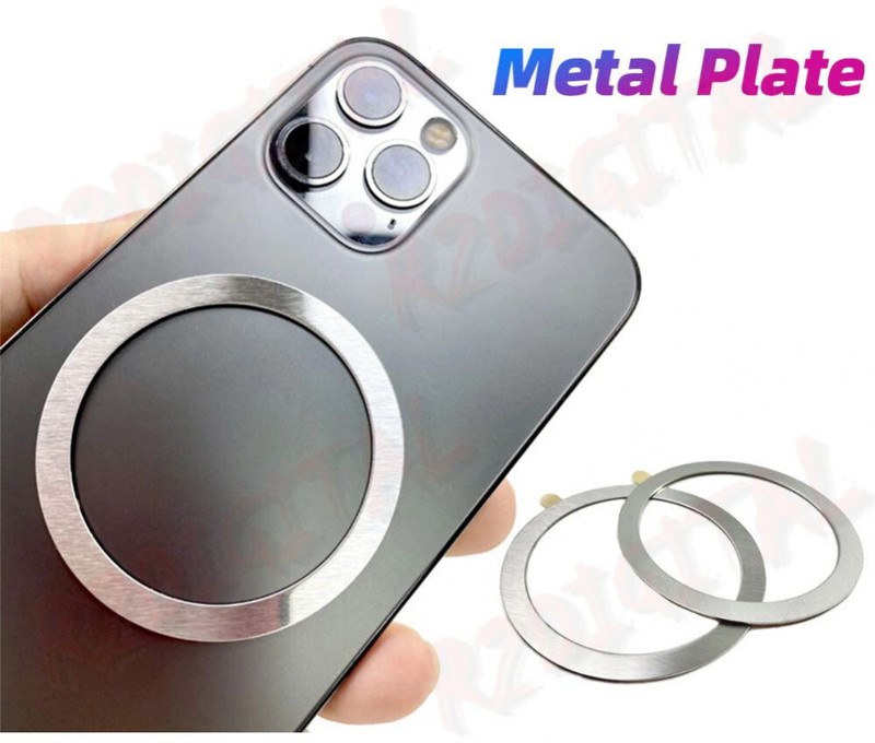 MagSafe Magnetic Charging Conversion Kit Ring Compatible iPhone Galaxy