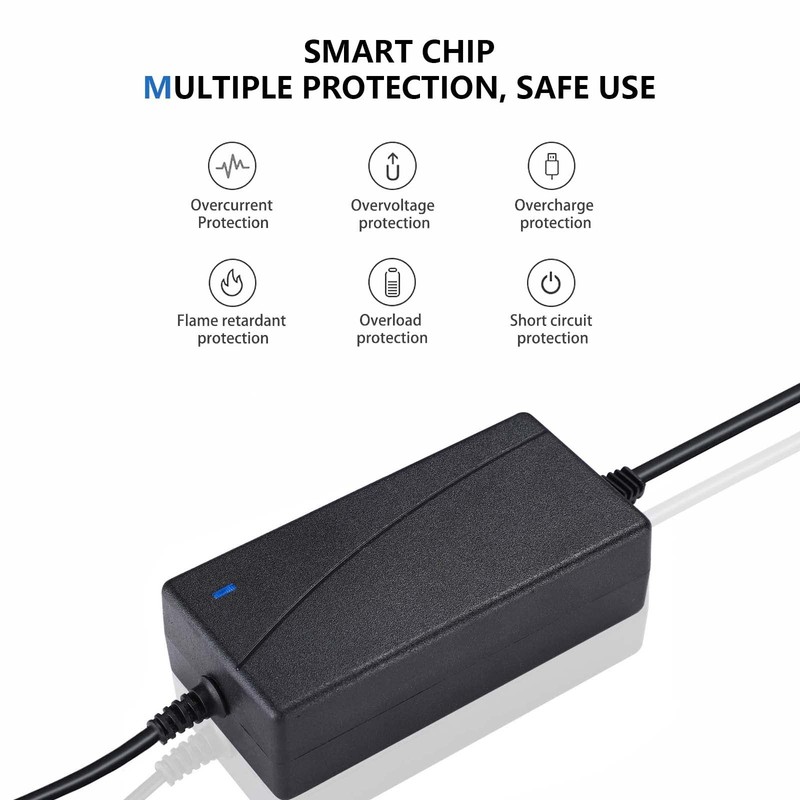 12V 5A Power Adapter 60W AC/DC Converter Suitable for LED Strips, Surveillanc... gallery