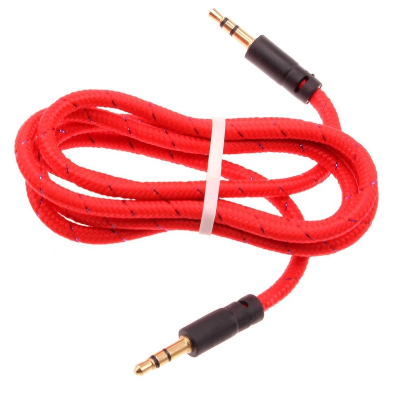 3.5mm Aux Cable Adapter Car Stereo Aux-in Audio Cord Speaker for Smartphones