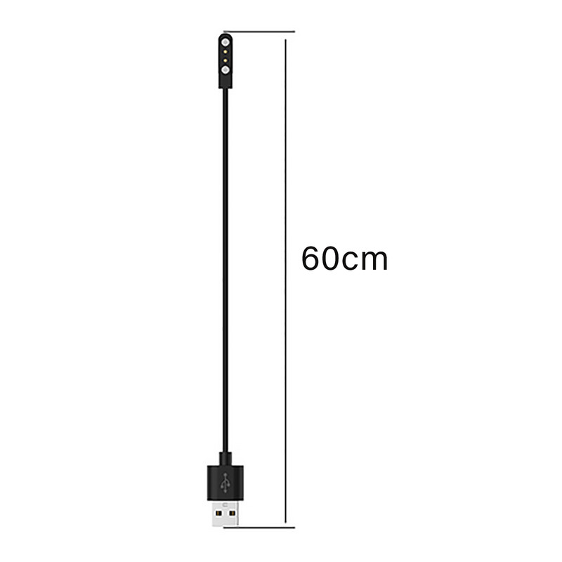 60cm/ 1mWatch Charging Cable Magnetic Charger Line for P66D/One Plus Nord Watch