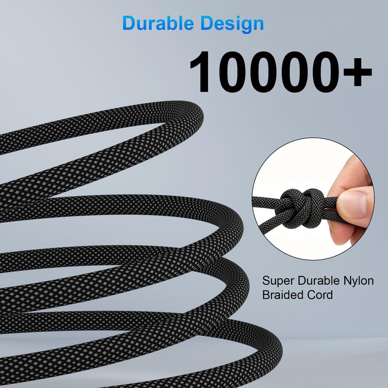 USB C Cable 16FT Fast Charging 60W Right Angle USB C to Type C Charger Cable ... gallery