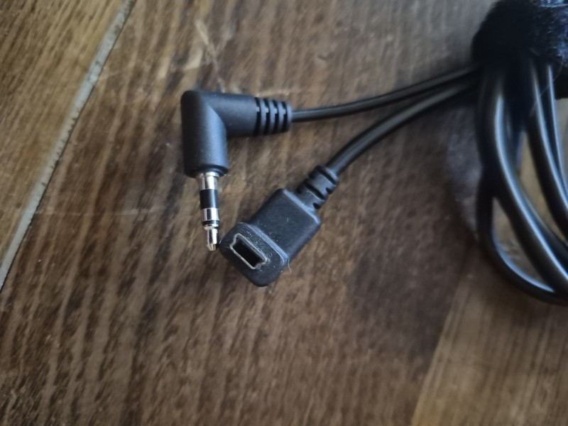 Two Car Plugs- One with mini-USB type B, the other banana & Mini-USB type B gallery