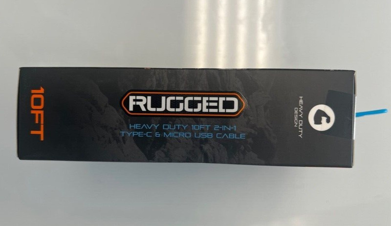 iHip Rugged Braided 2 in 1 Type C & Micro Cable 10FT gallery