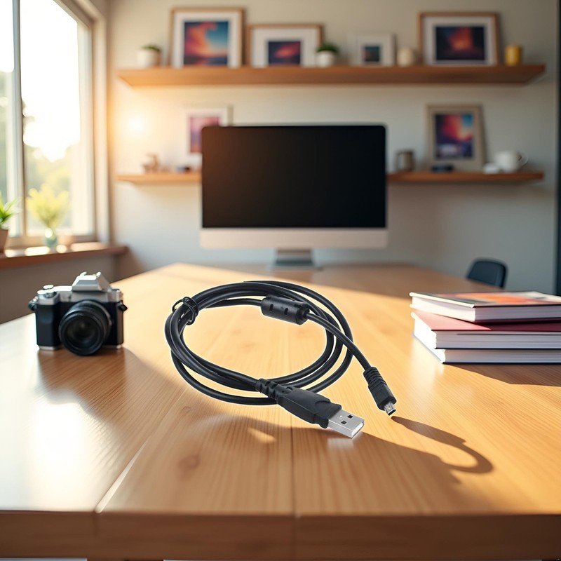 3ft Black USB Data Charger Cable for Nikon Coolpix S2600 S2500 S3000 S3200 S4... gallery
