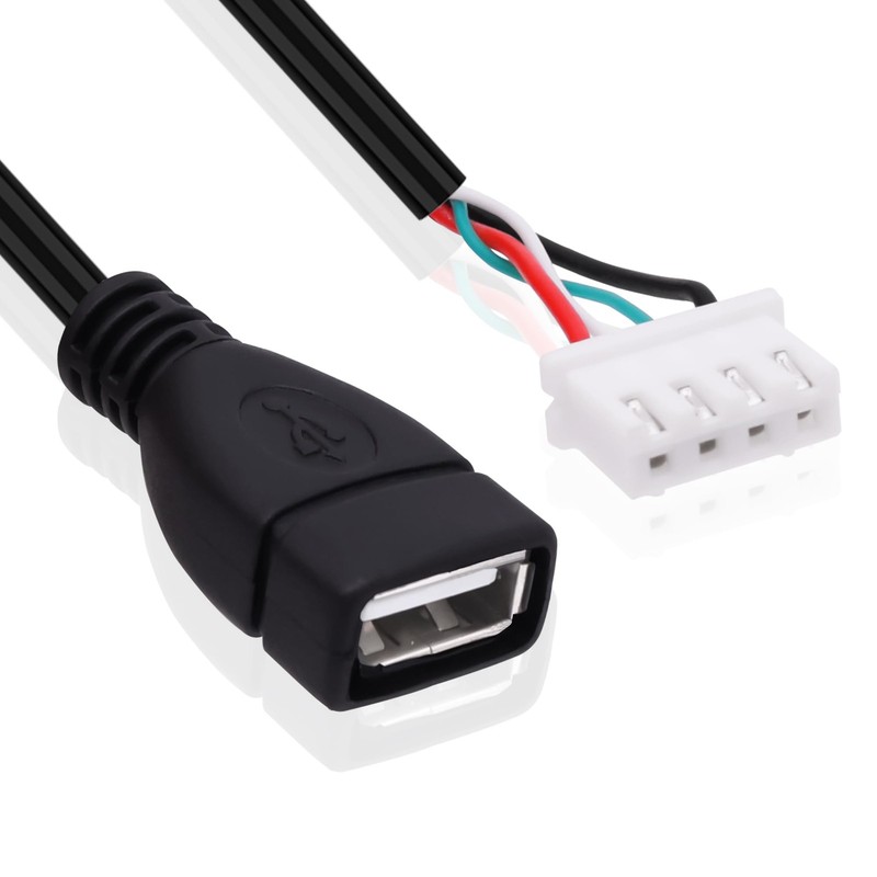 USB A Female to XH2.54 4Pin Motherboard Connector Converting Cable Small 4Pin... gallery