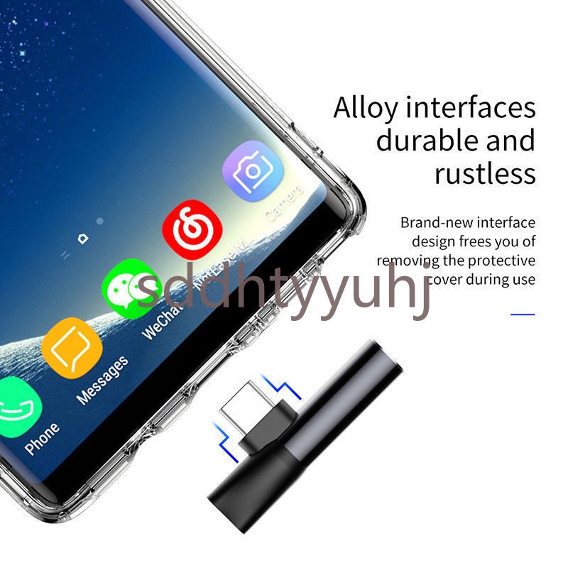 Baseus Type C Charging USB-C to 3.5mm Aux Jack Cable Adapter For Xiaomi Huawei gallery