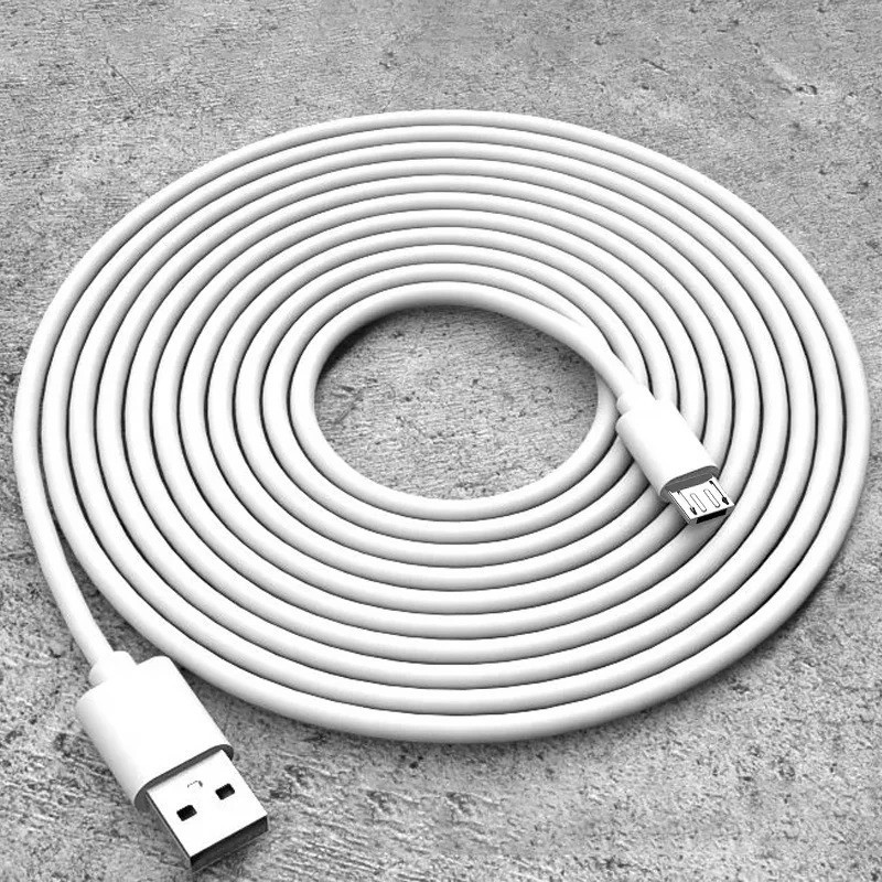 1M-14M Micro USB Extension Charging Cable Cord for Xiaomi Camera Android Phone gallery
