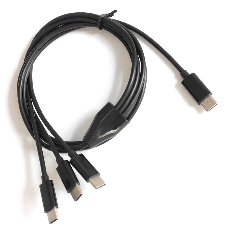 1m 3ft PD USB C Cable, Universal 3 in 1 Multi Charging Cable Type C gallery