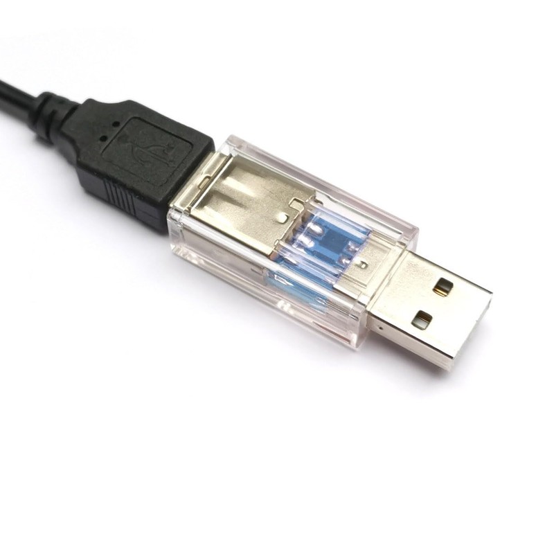 USB Power Blocker Cable Stops Charging Allows Data Transfer Single Pack gallery