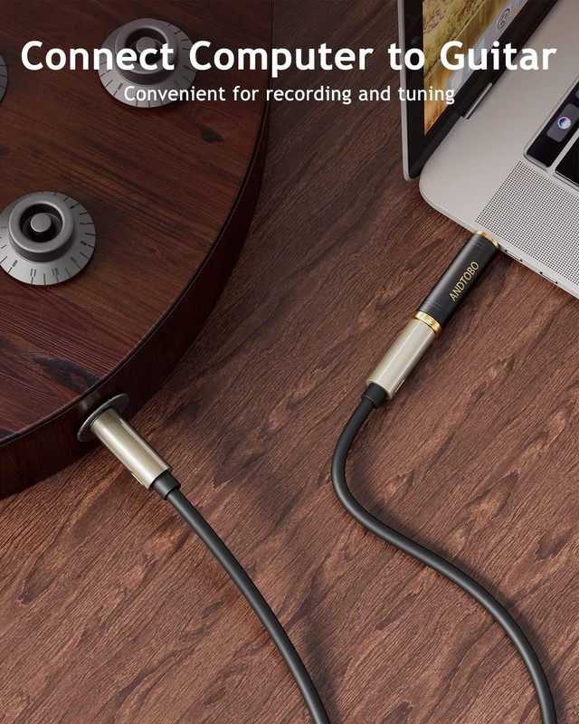High Fidelity 3.5mm Male to 1/4'' Female Stereo Adapter - Pure Copper Quality gallery