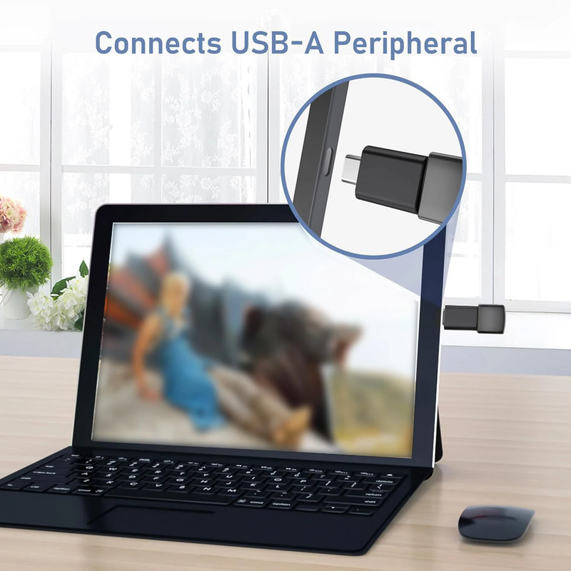 8Pcs USB to USB C Adapter, USB Type C Female to USB Adapter, Micro USB to USB C gallery