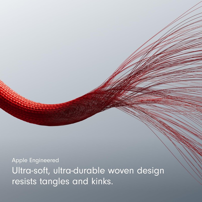 Beats USB-C to USB-C Woven Cable Fast Charging Durable/Tangle-Free Compatible gallery