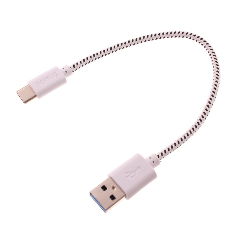 For Samsung Galaxy S20/S21/S23/S24/S25/FE – Short USB Cable Type-C Charger Cord