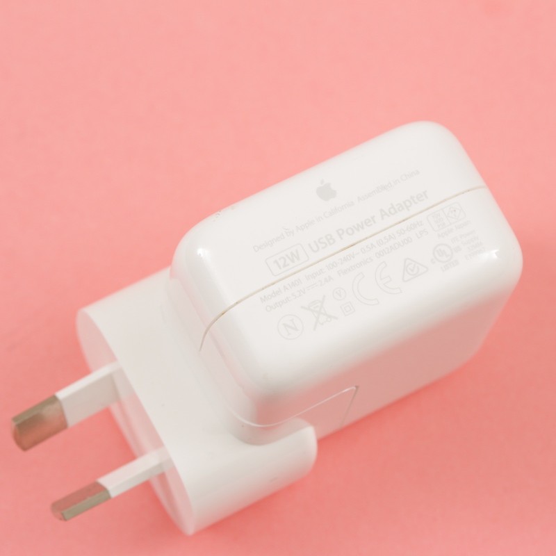 Genuine Apple 12W USB Power Adapter AU Charger iPad (Mini & Pro) iPhone A1401 gallery