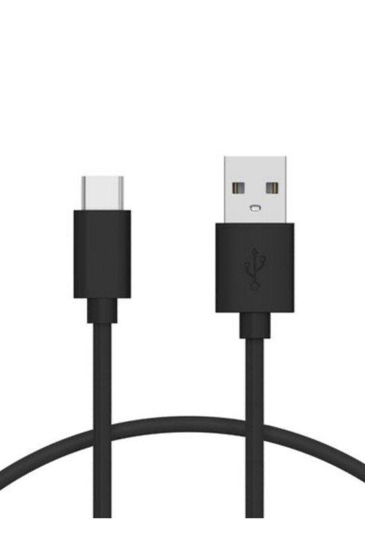 Type-C Charger to USB-A Cable Black (4 FEET LONG!!) gallery