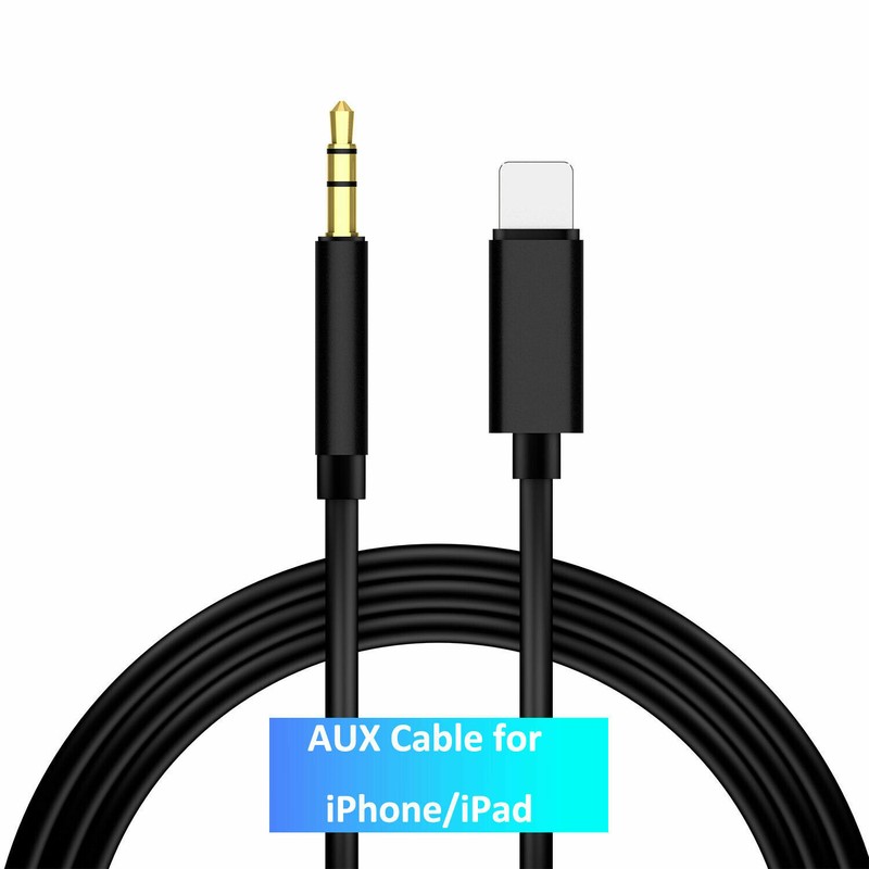 Adapter to 3.5mm AUX Audio Jack Car Adapter Cable Cord For iPhone 7 8 11 X XS XR