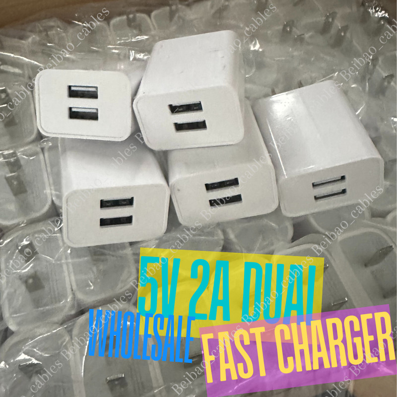 Lot 5V 2A Universal Wall Fast Charger USB A Power Adapter AC Charging Plug US